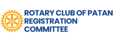 ROTARY CLUB OF PATAN REGISTRATION COMMITTEE logo